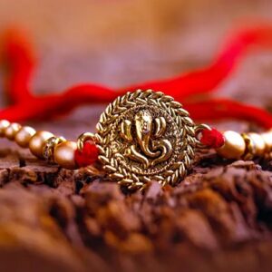 Rakhi With Ganpati's blessings